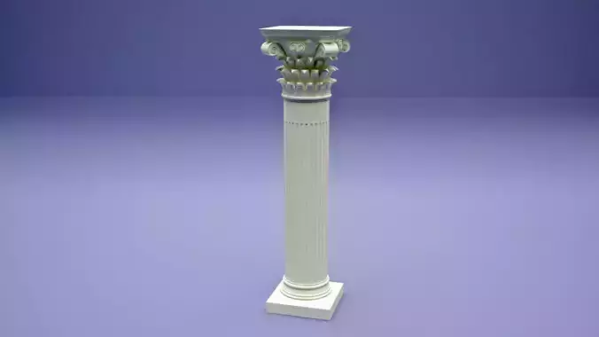 ancient column  3D print model