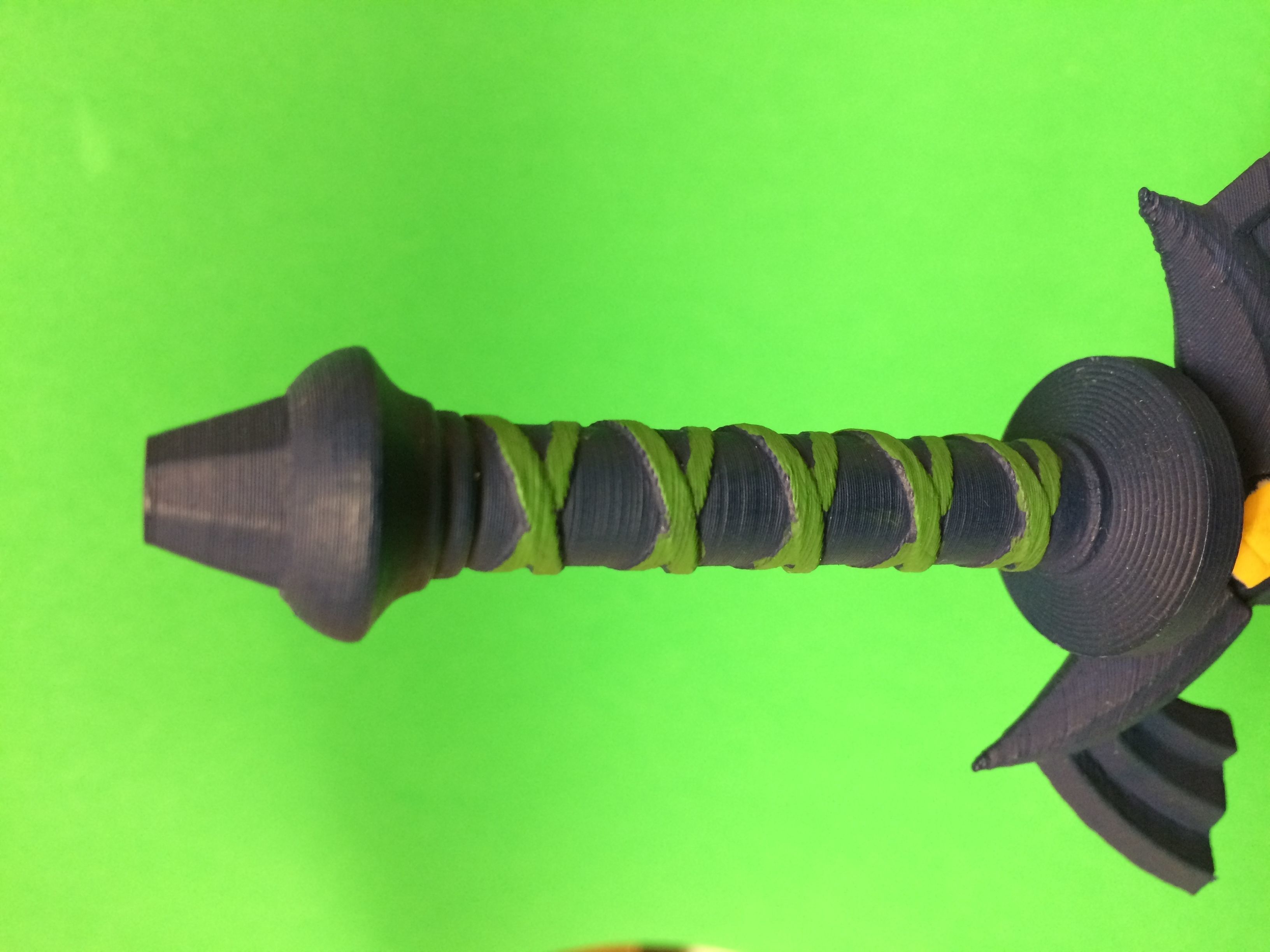 Master Sword Miniature 3D print model_1