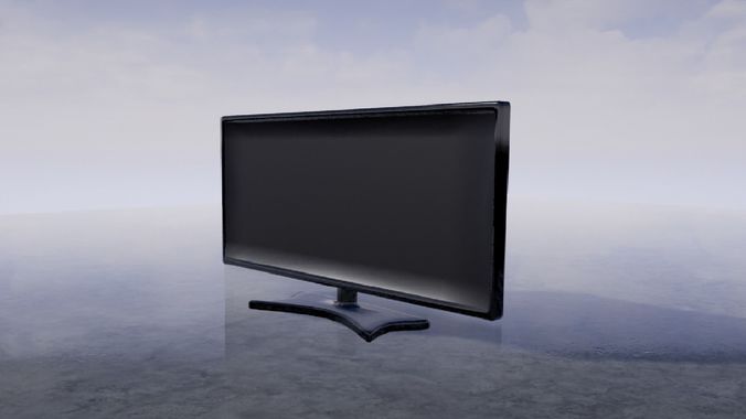 Generic Monitor 3D model
