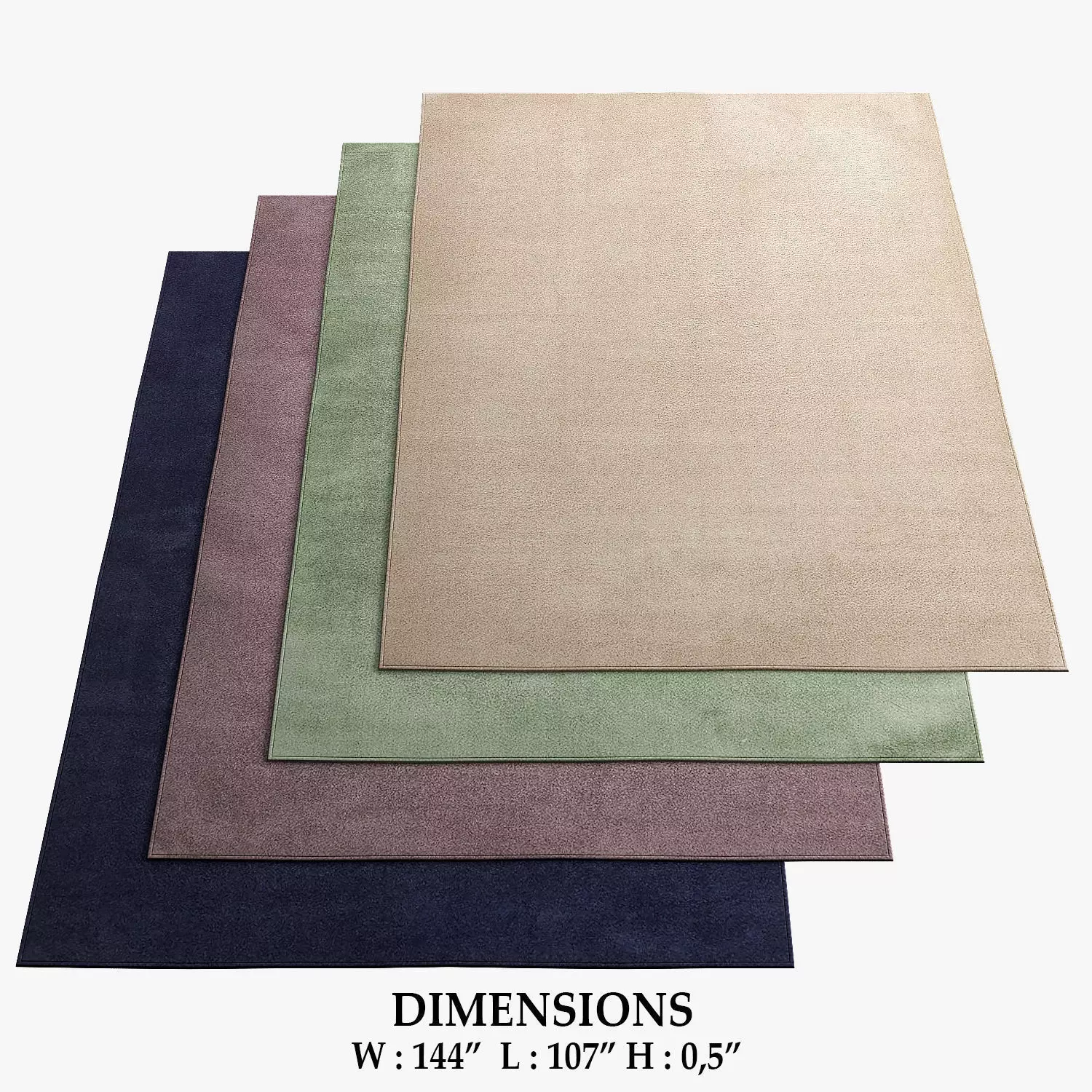 Area Rugs 21 3D model_0