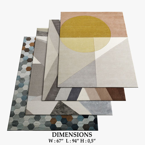 BoConcept Rugs 22 3D model