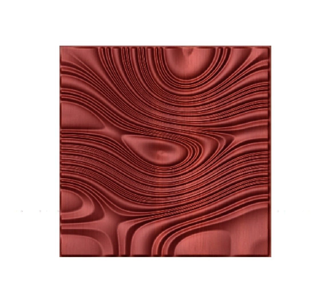 Tileable 3D Relief SB20 for CNC 3D print model_5