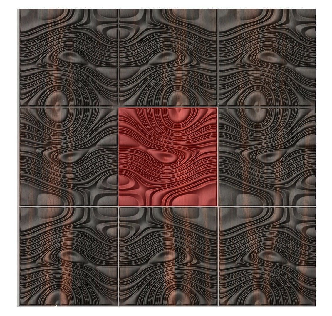 Tileable 3D Relief SB24 for CNC 3D print model_4