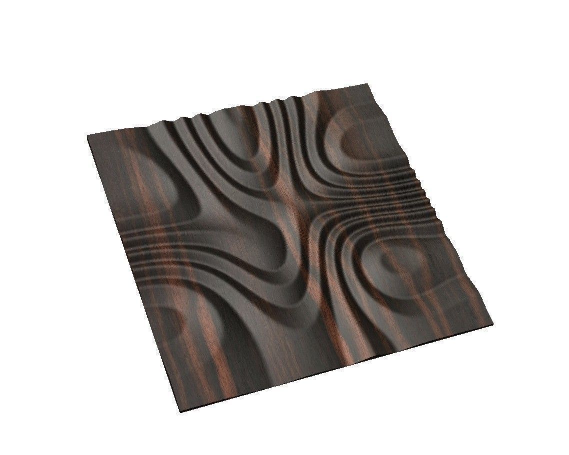 Tileable 3D Relief SB28 for CNC 3D print model_3