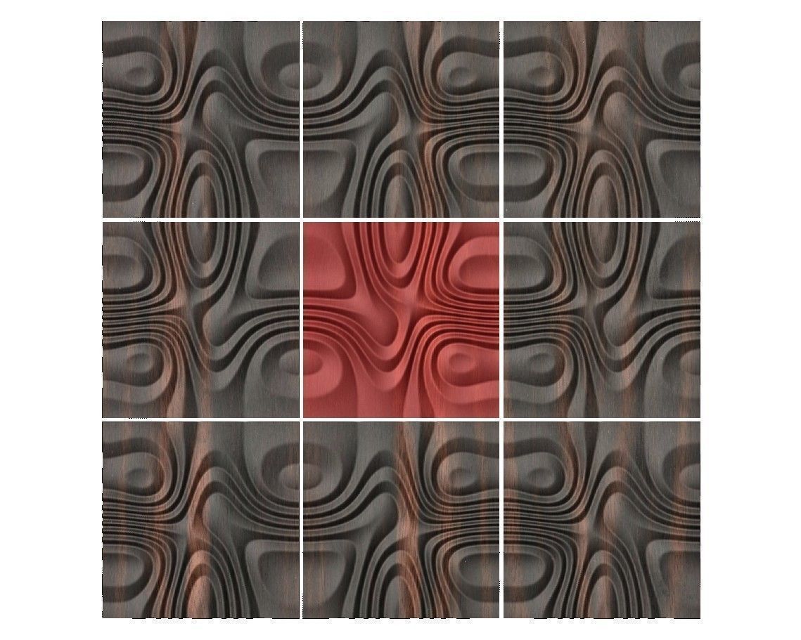 Tileable 3D Relief SB28 for CNC 3D print model_4