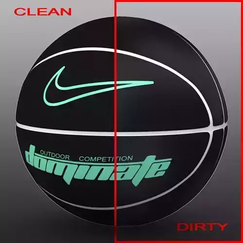 Basketball ball black