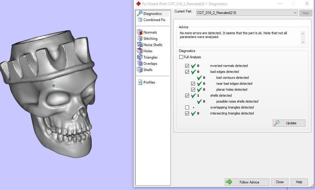 skull ring 3d printable models two ton gold 3D print model_9