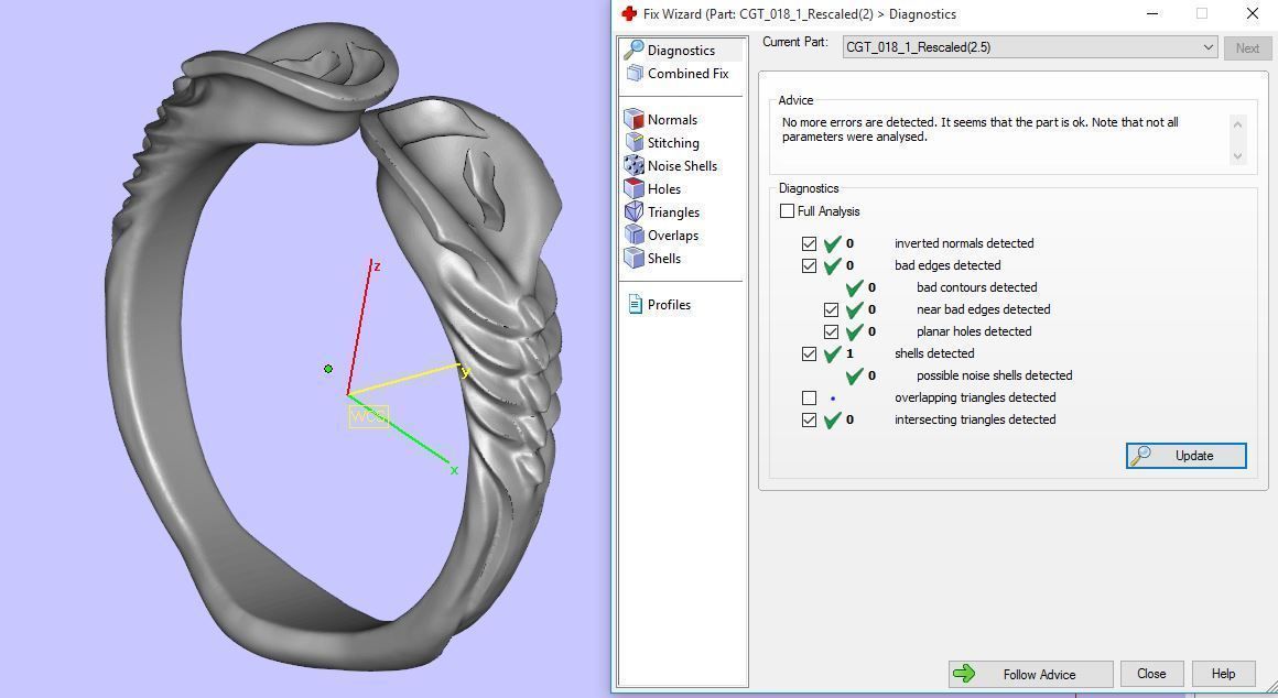 skull ring 3d printable models two ton gold 3D print model_8
