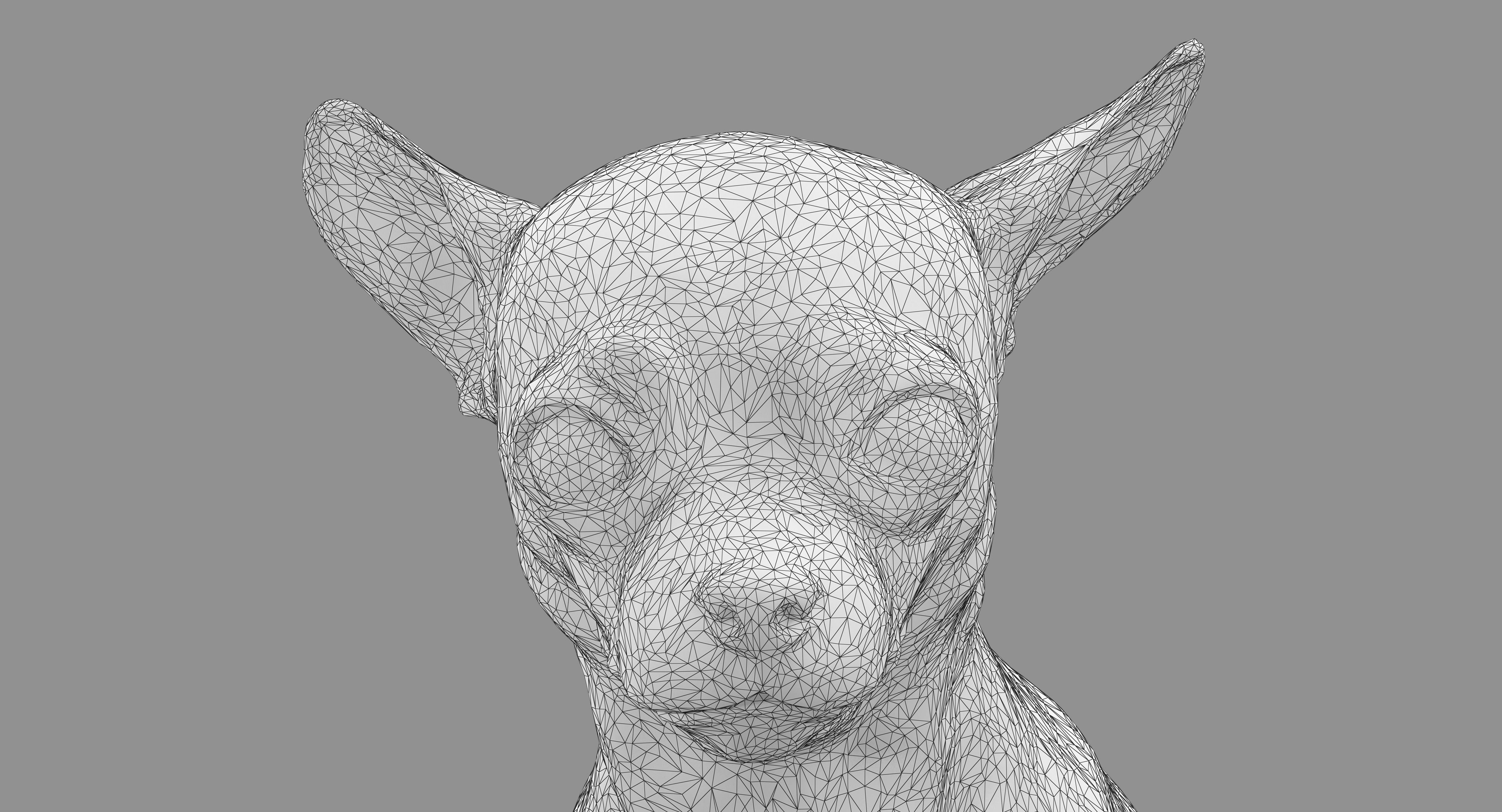 Dog Collection x4 3D model_28