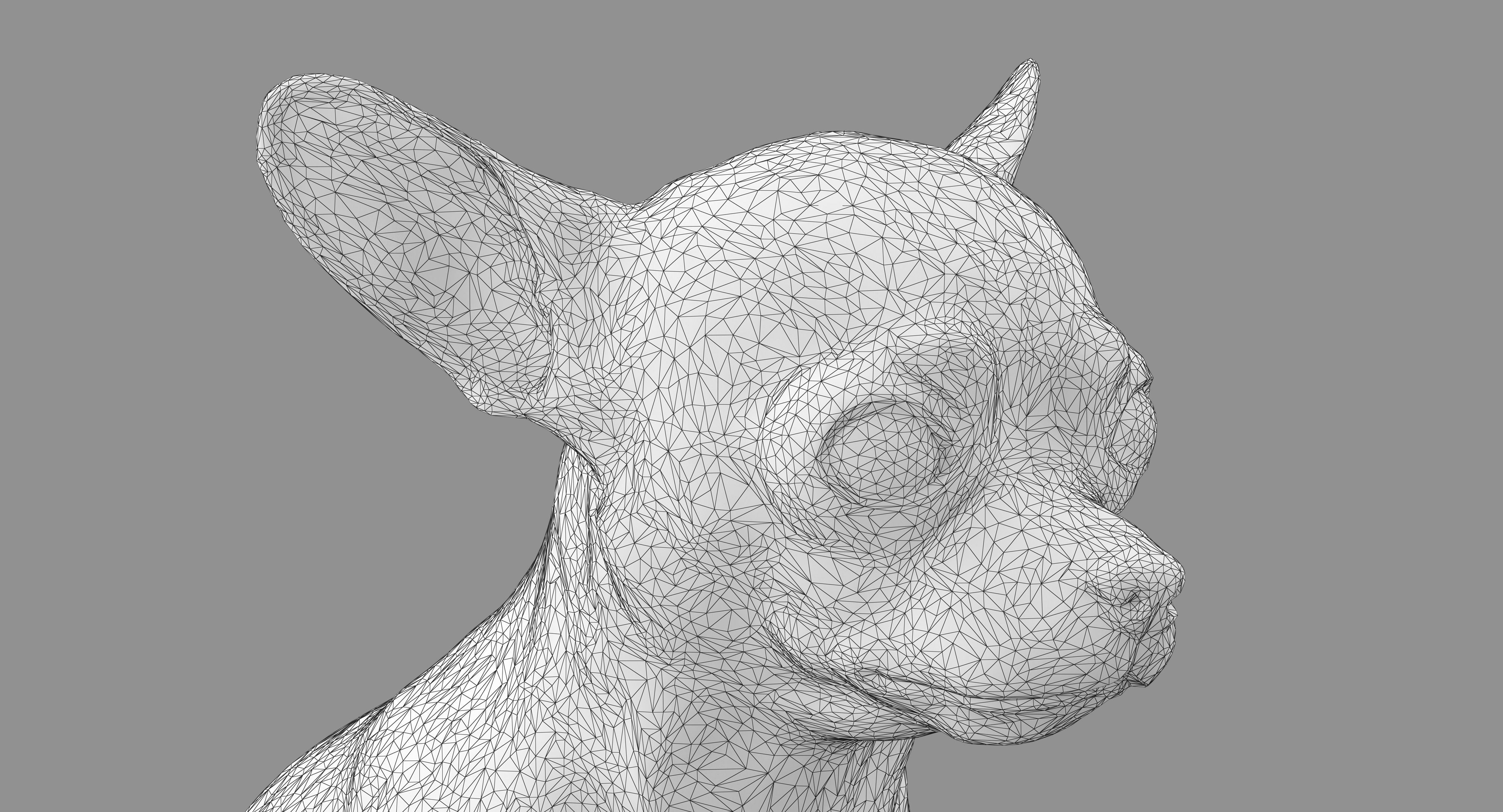 Dog Collection x4 3D model_30