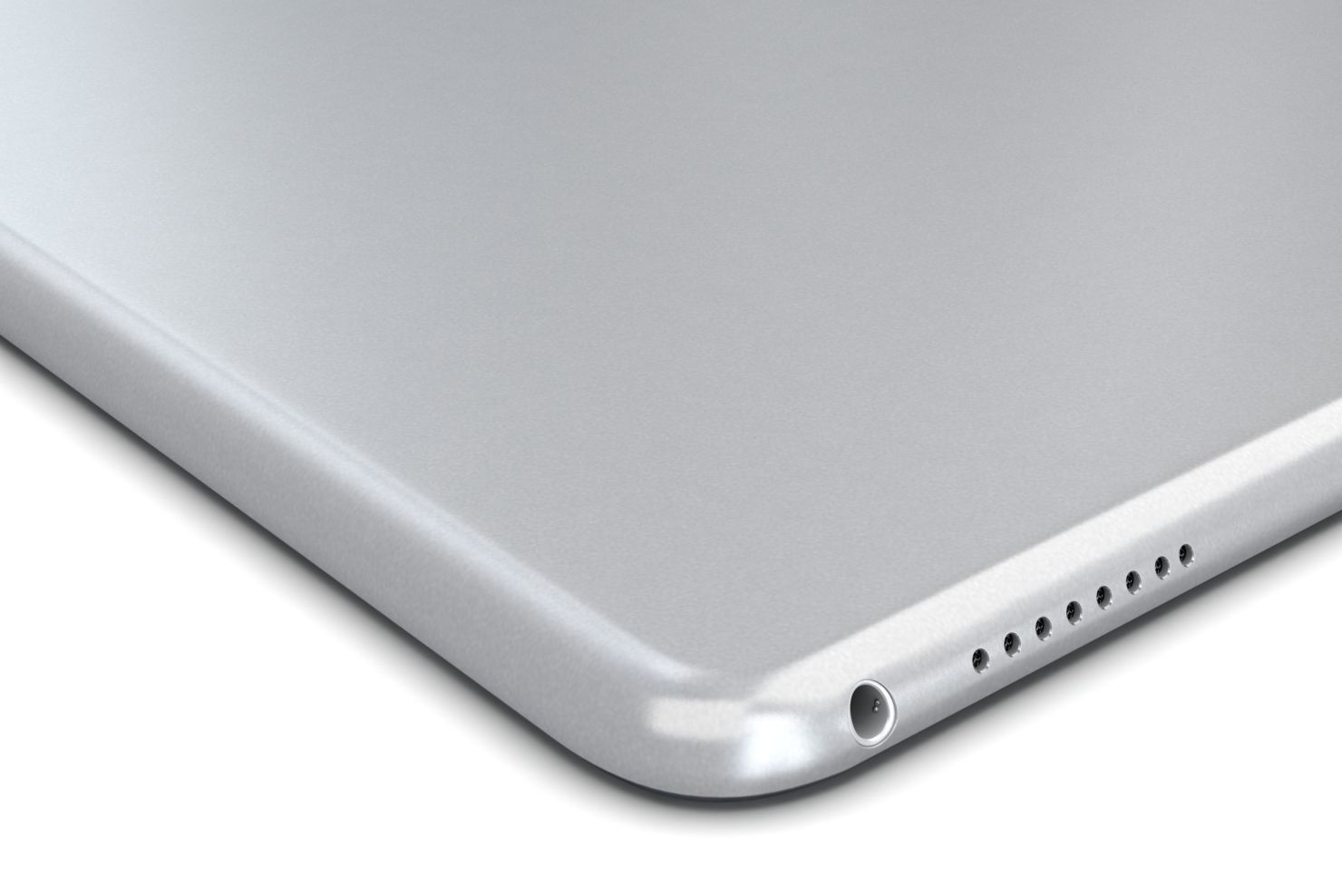 iPad Pro 10-5 2017 Silver with Pencil Low-poly 3D model_14