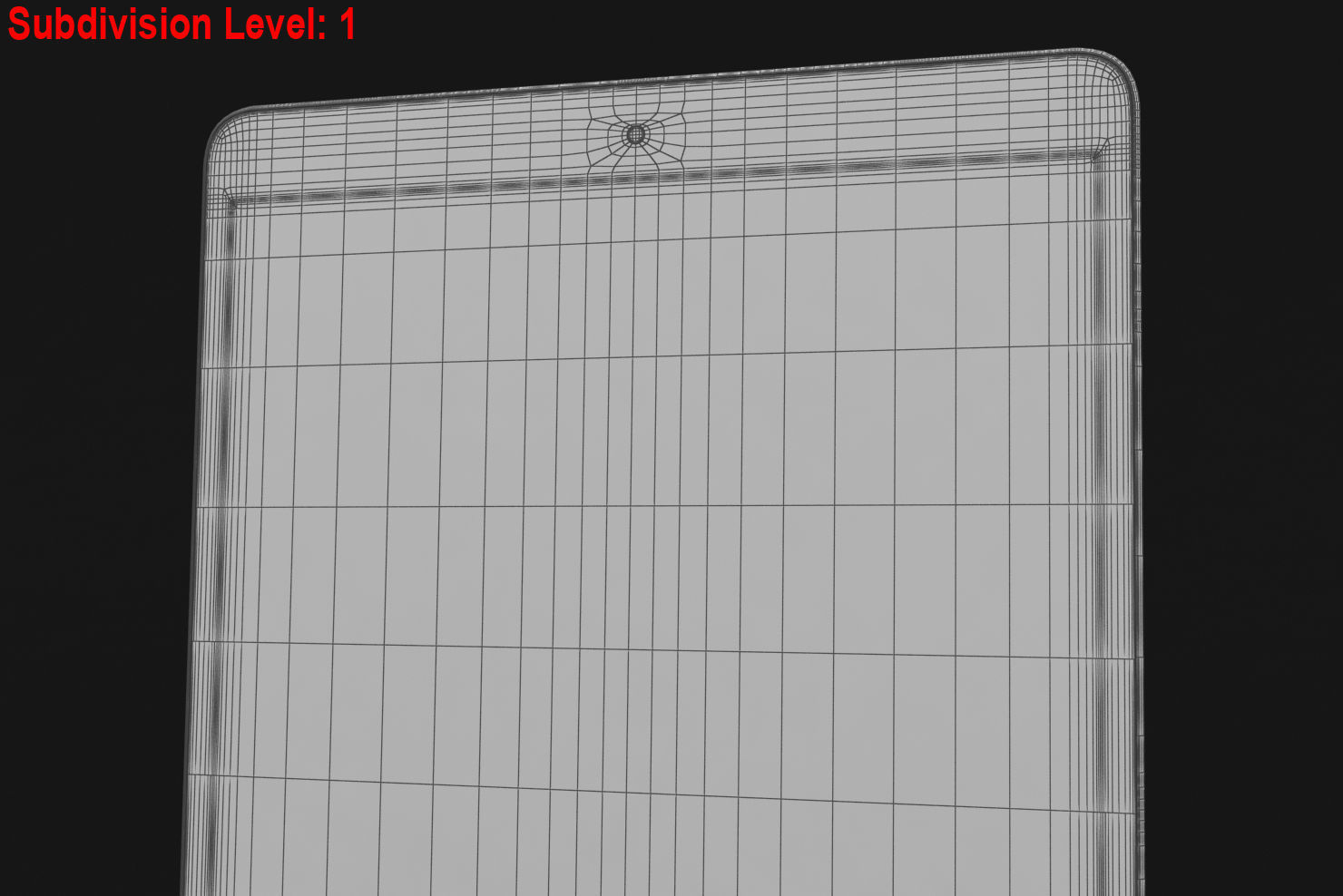 iPad Pro 10-5 2017 Silver with Pencil Low-poly 3D model_29