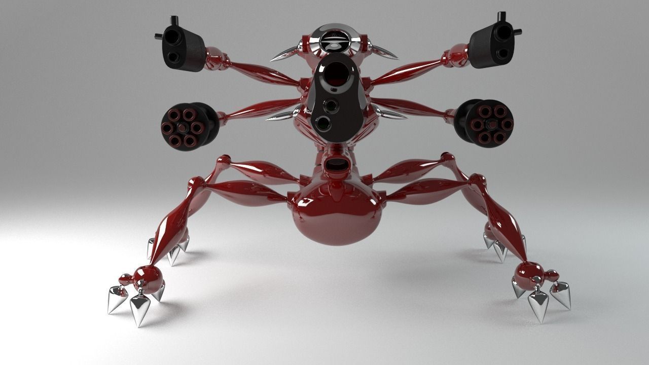 Fighting Robot 3D model_5