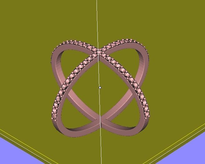 180124 R NeoClassic Cross Ring  3D print model_2