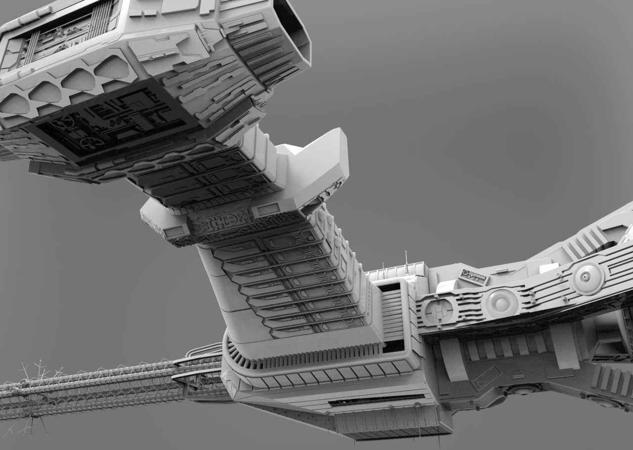 Event Horizon 3D model_2