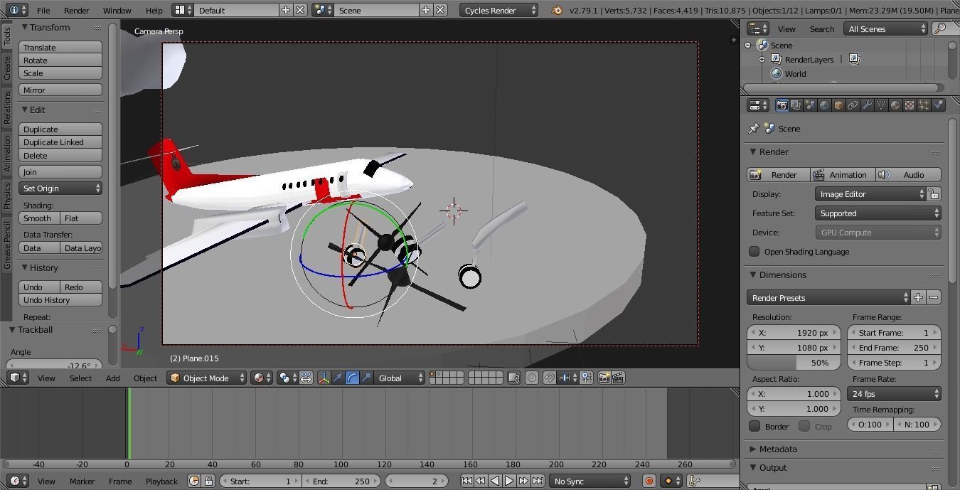 VH-ZZP  Bombardier  low poly Low-poly 3D model_6