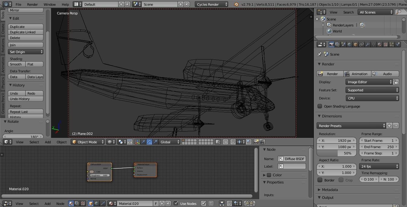 VH-ZZP  Bombardier  low poly Low-poly 3D model_7