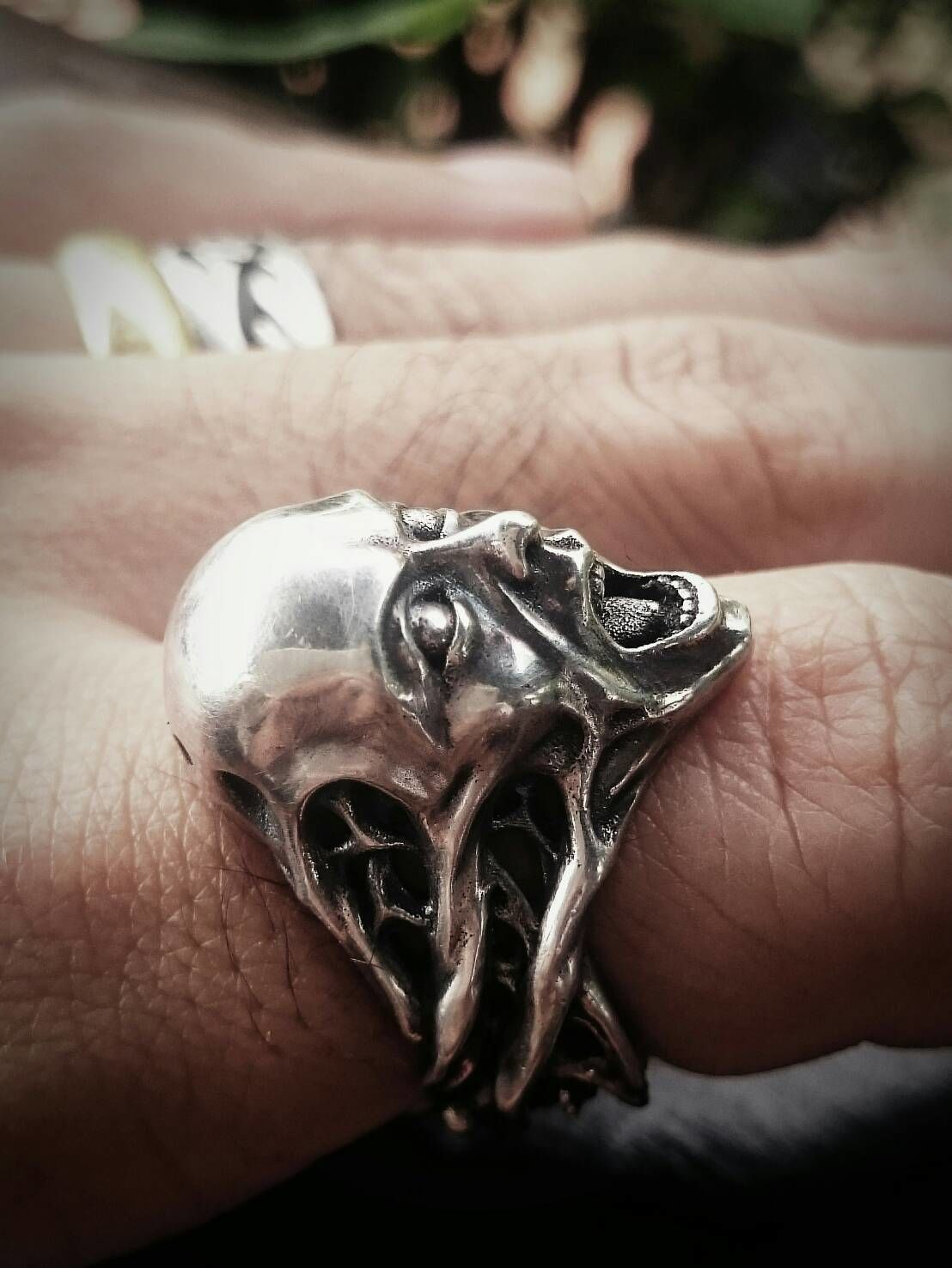 Scream ring 3D print model_1