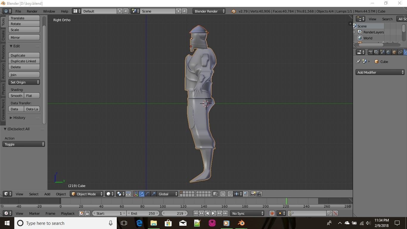 Star warrior Free 3D model_2