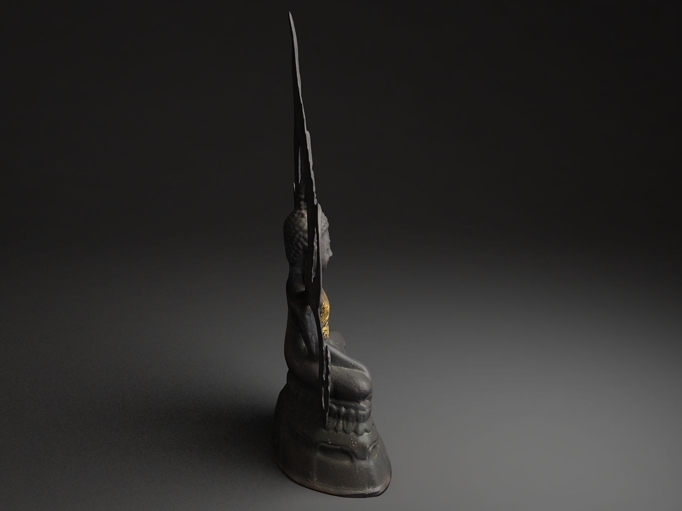 Ancient Buddhas - Phra Buddha Chinnarat 3D print model_16