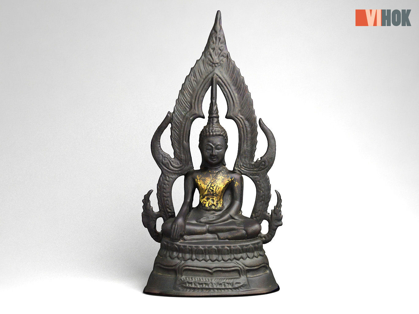 Ancient Buddhas - Phra Buddha Chinnarat 3D print model_8