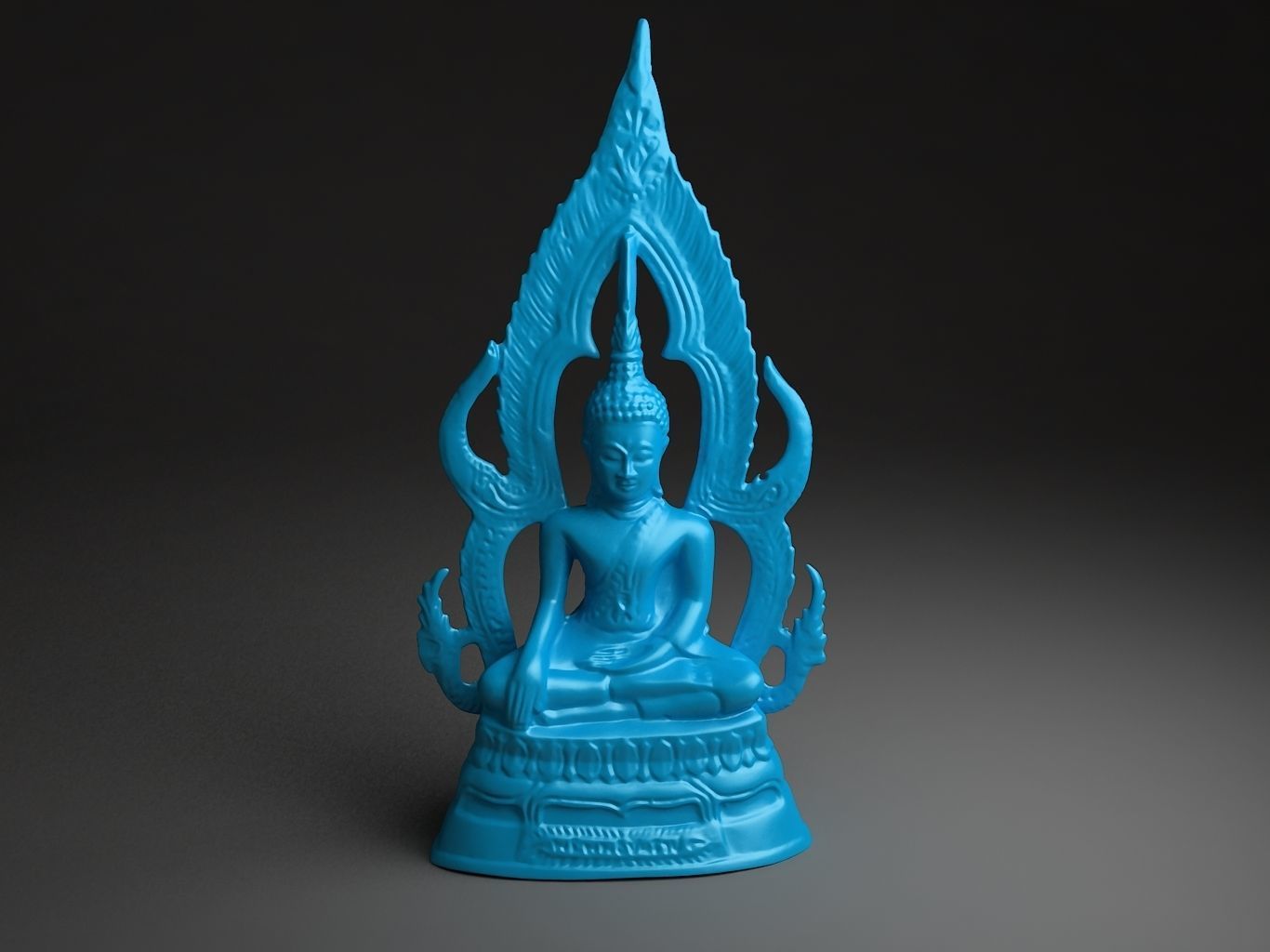 Ancient Buddhas - Phra Buddha Chinnarat 3D print model_23