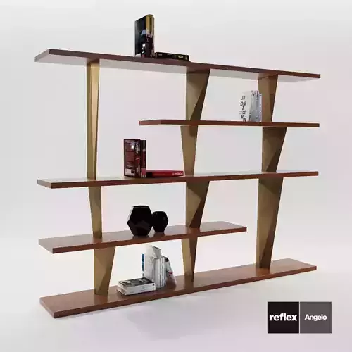 Modular bookcase Prisma Liberia from Reflex Angelo 3D model
