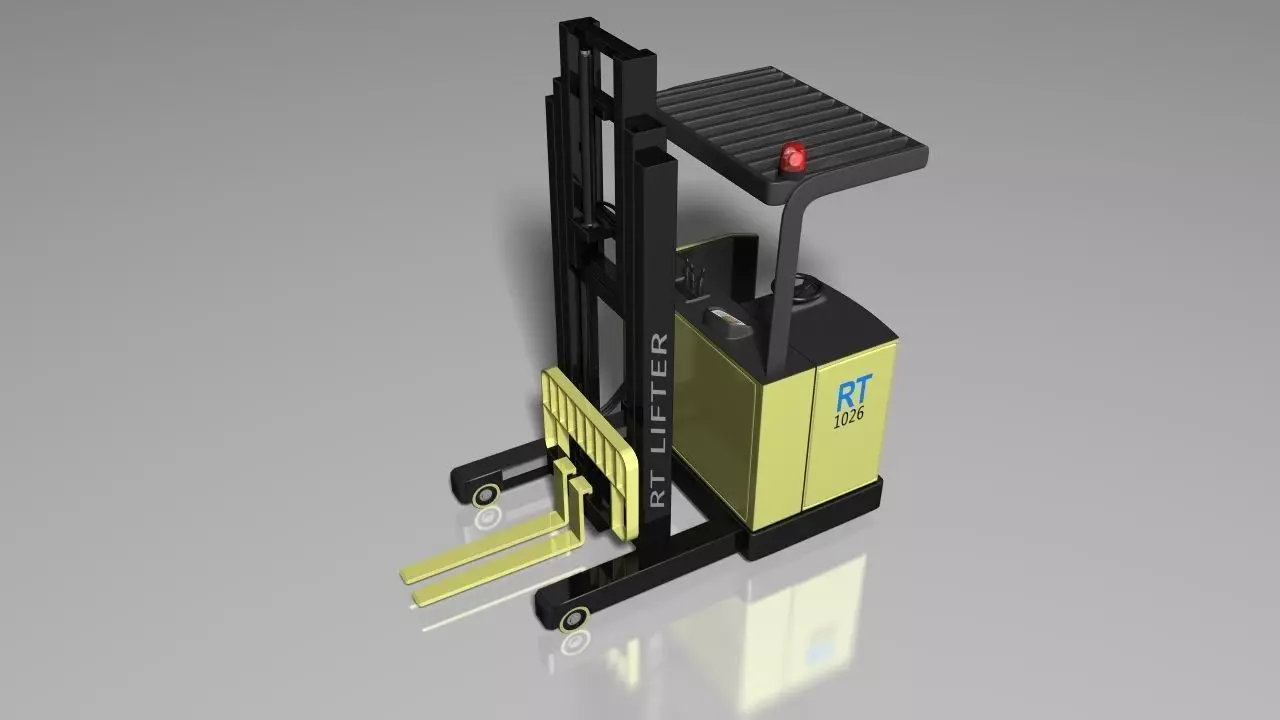 Reach Truck 3D model