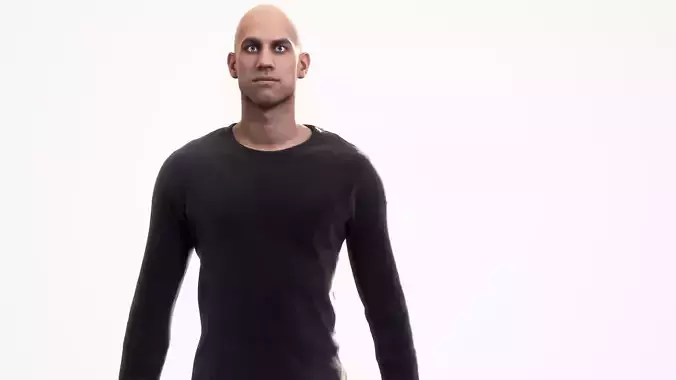 Human Man Scan - 169M