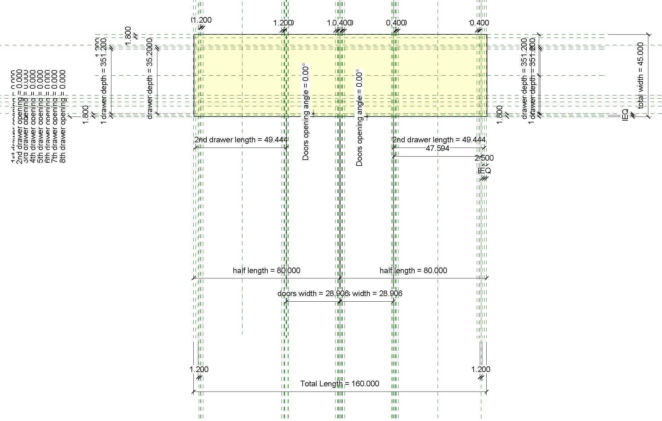 3D Revit 2018 Dresser family 3D model_5