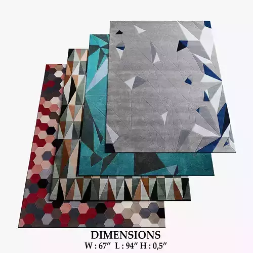 BoConcept Rugs 24 3D model