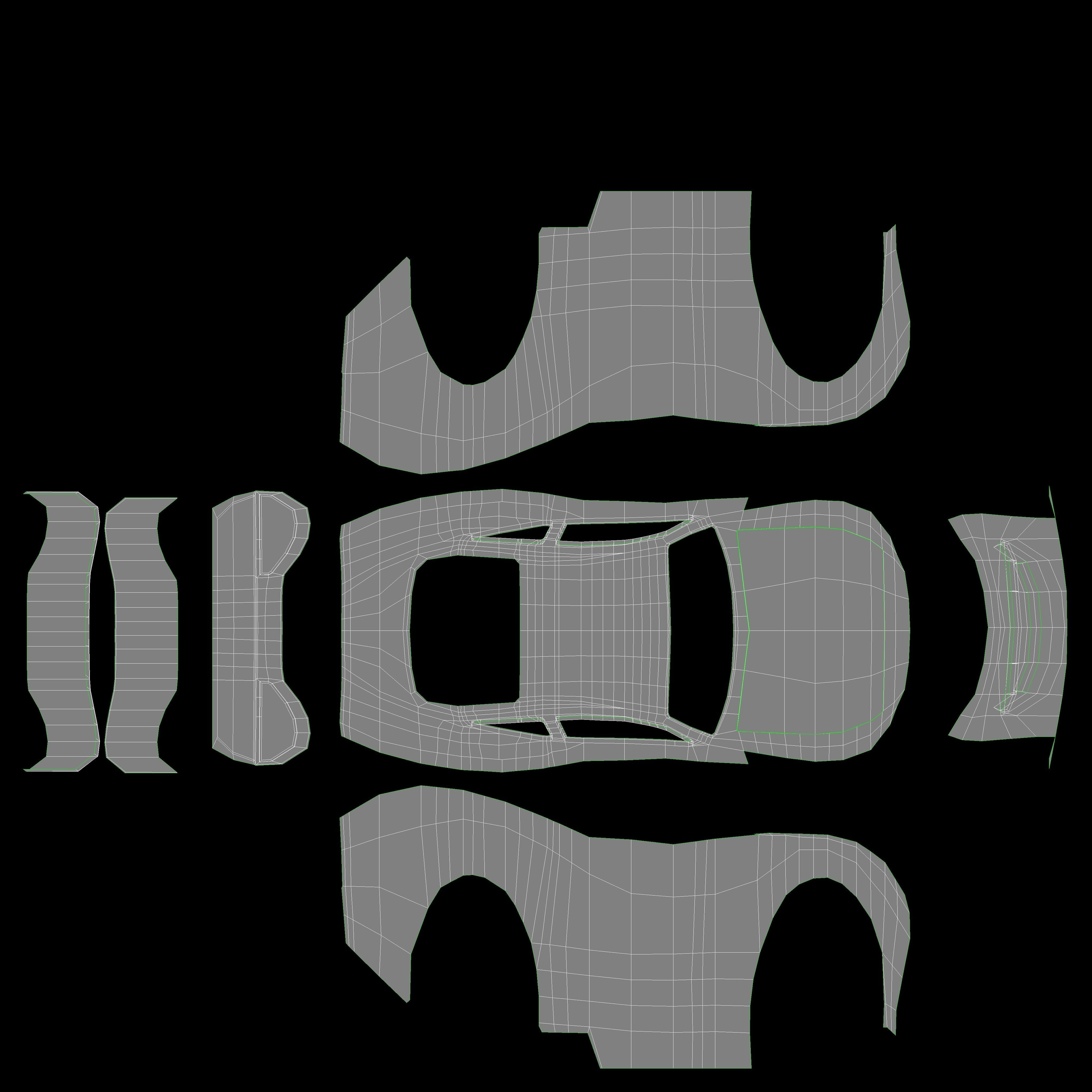 Lightning Mcqueen Cars 3 Character Low-poly 3D model_9