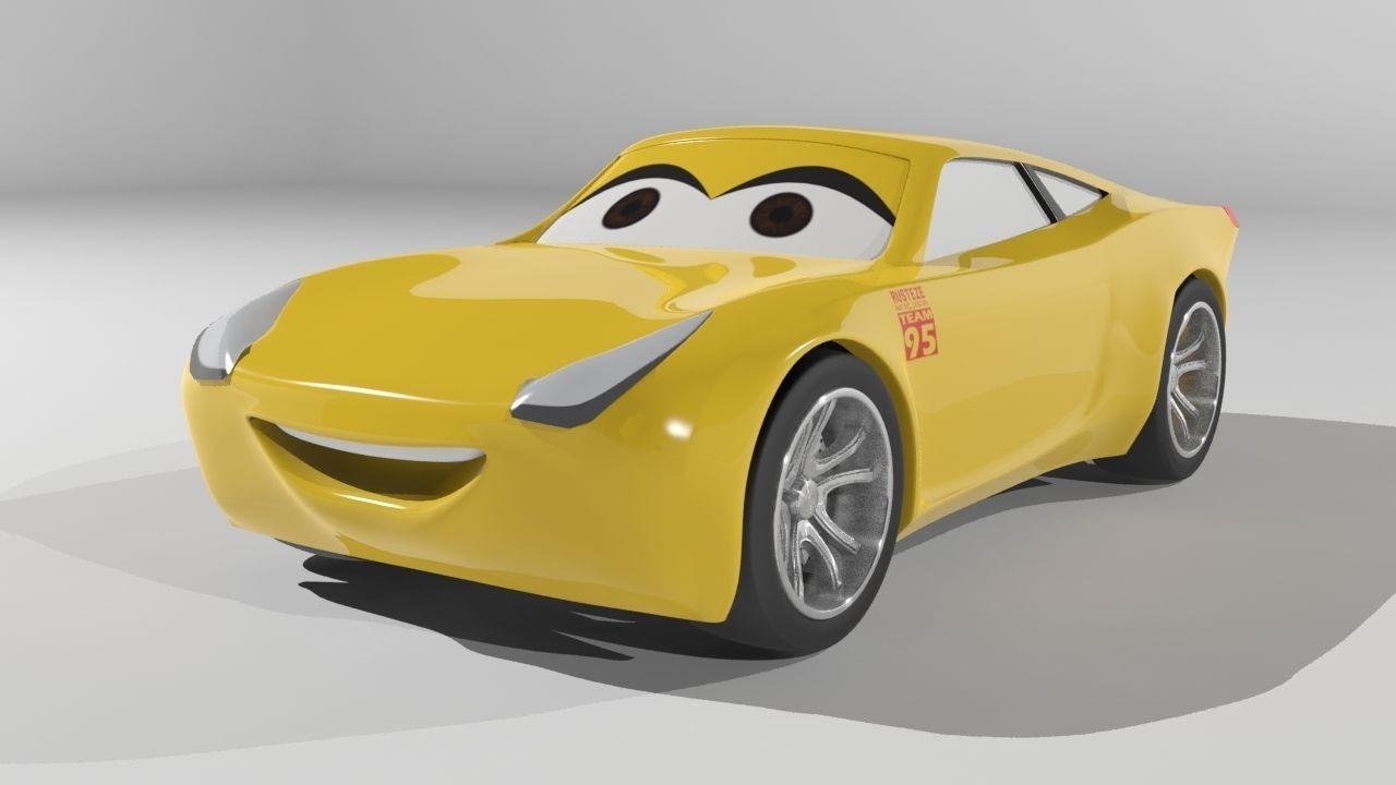 CARS 3 CHARACTER PACK 3D Low-poly 3D model_17