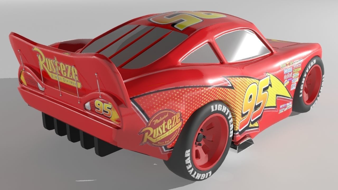 CARS 3 CHARACTER PACK 3D Low-poly 3D model_40