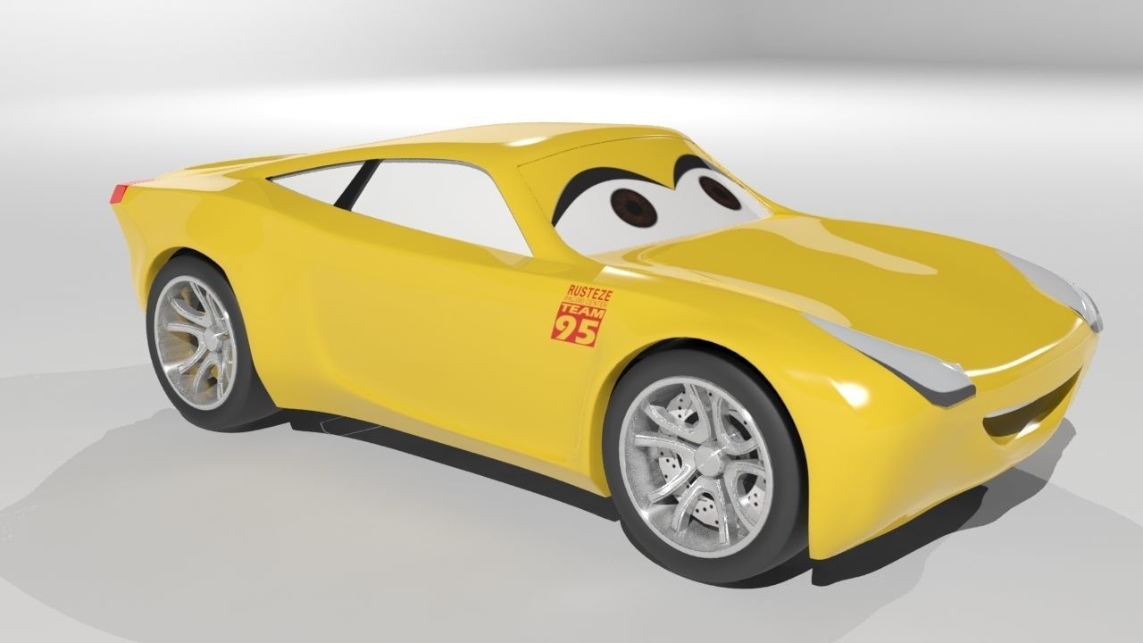 CARS 3 CHARACTER PACK 3D Low-poly 3D model_18