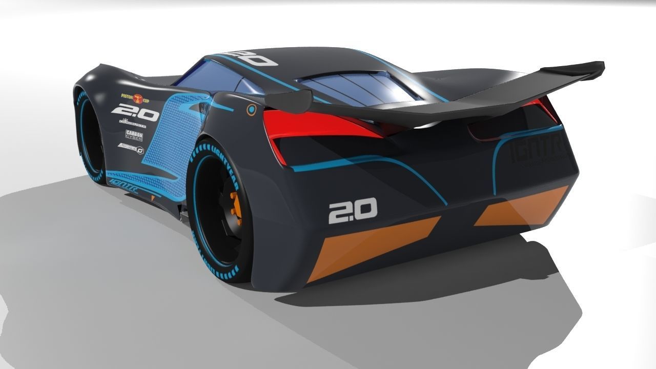 CARS 3 CHARACTER PACK 3D Low-poly 3D model_25