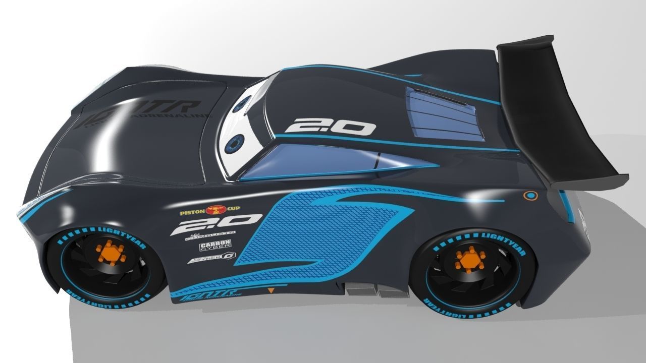 CARS 3 CHARACTER PACK 3D Low-poly 3D model_24