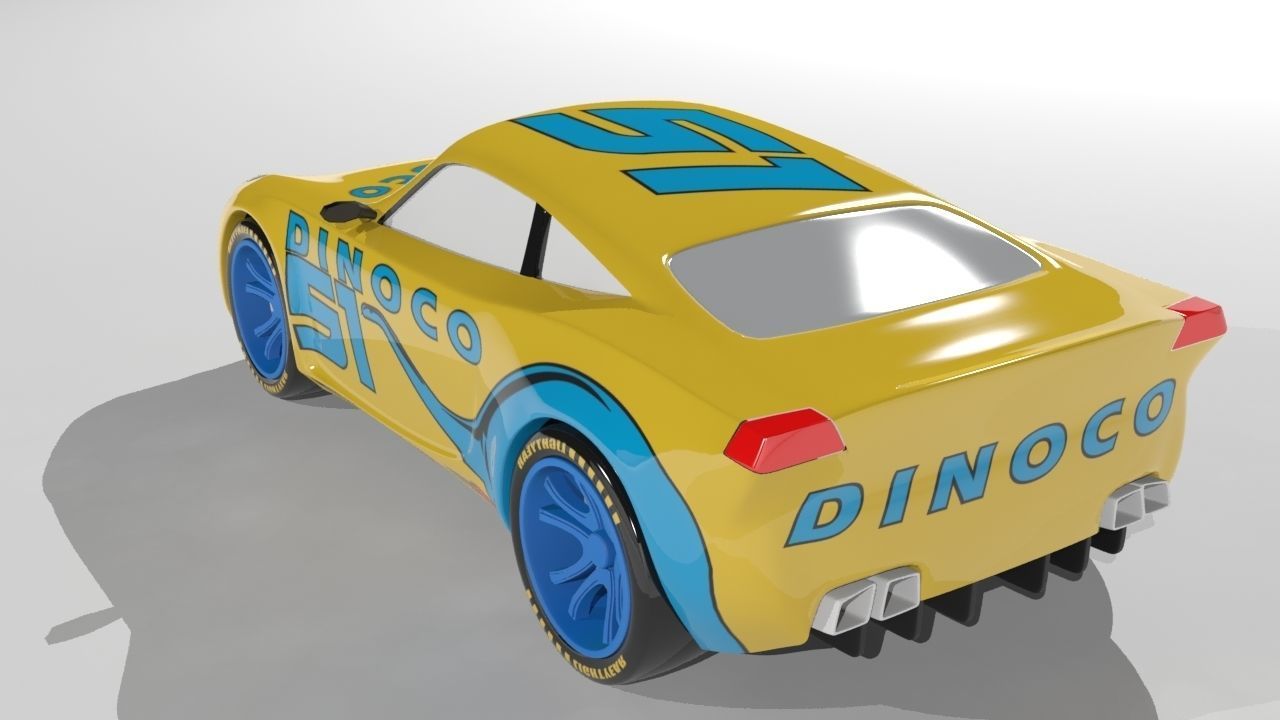 CARS 3 CHARACTER PACK 3D Low-poly 3D model_10