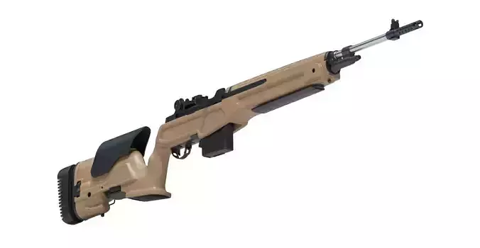 Springfield M1A Loaded 3D model