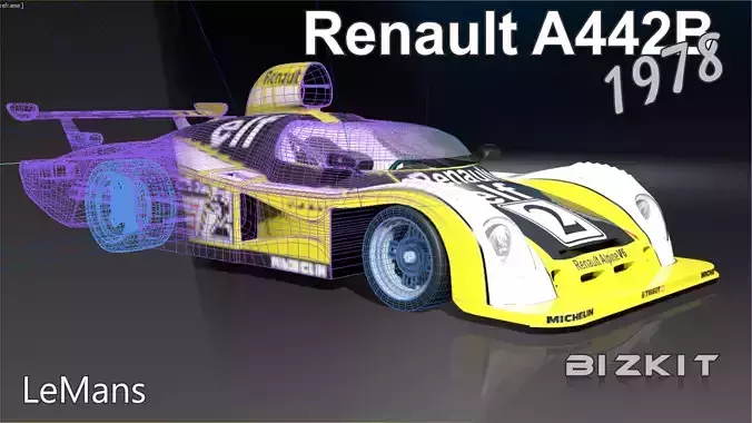 Renault A442B 1978 LeMans