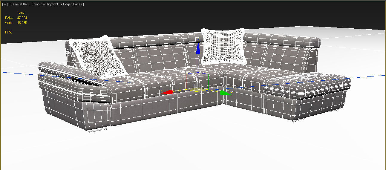 sofa set rv sectional Free 3D model_4