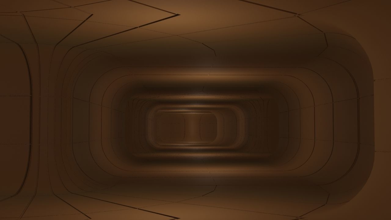 SciFi Modular Level Parts Low-poly 3D model_11