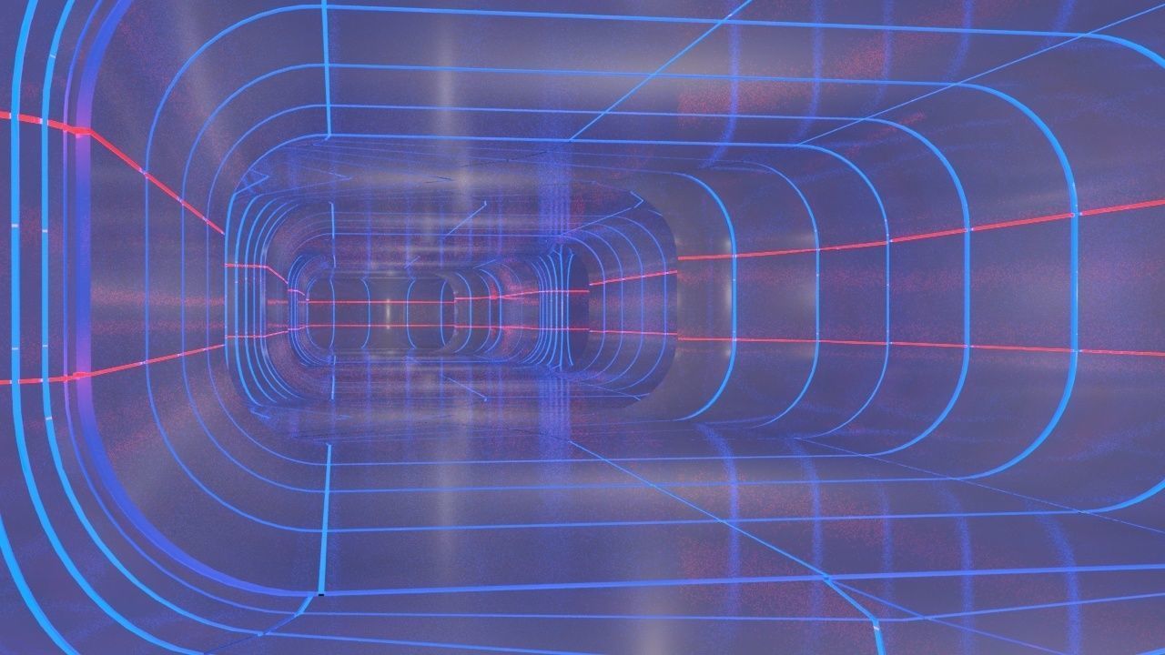 SciFi Modular Level Parts Low-poly 3D model_9