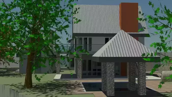 ARCHITECTURAL MODERN HOUSE 1