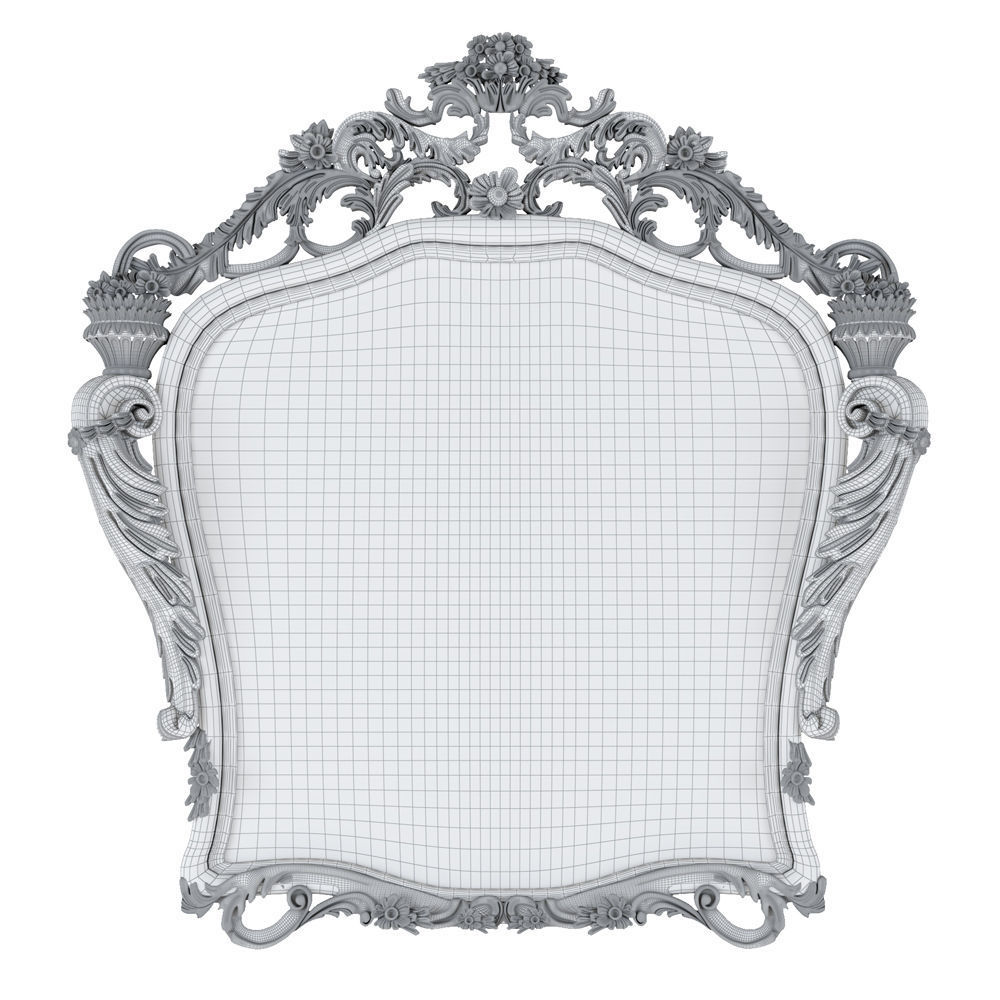  LA Contessina mirror  3D model_1