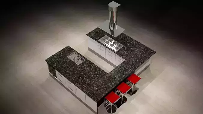 INTERIOR KITCHEN UNIT 1