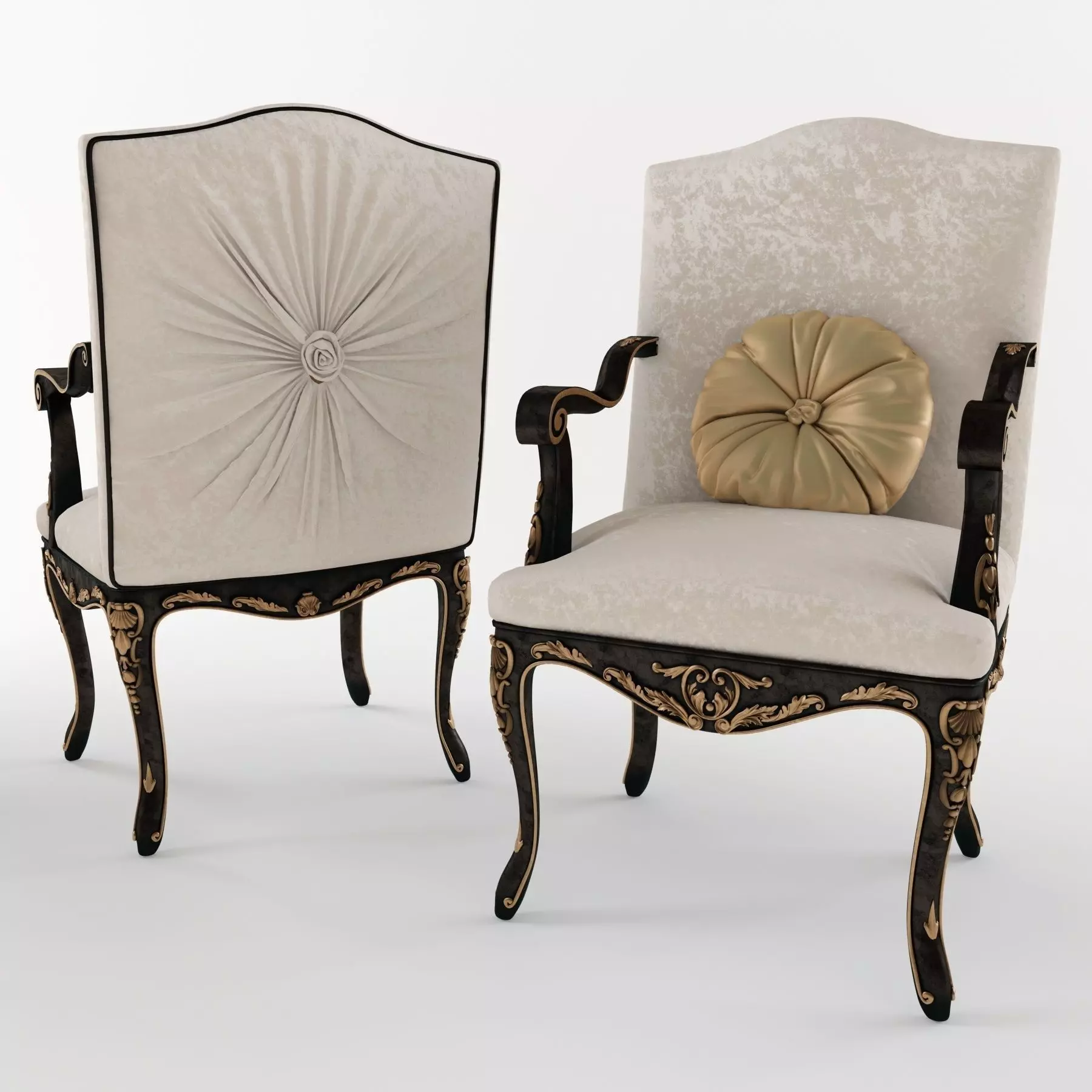 modenese gastone armchair 3D model