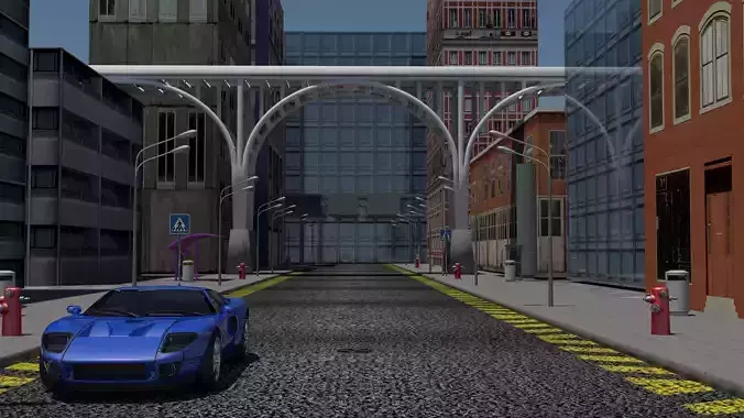 Architecture City Scene