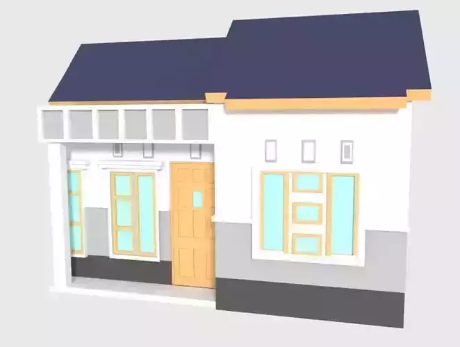 Small Low Poly House