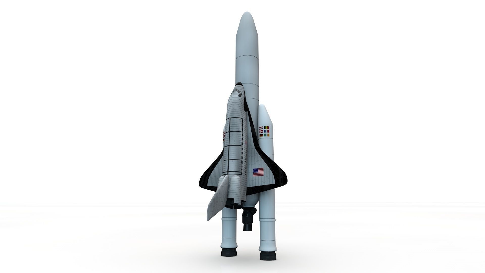 Space Shuttle 3D model_3